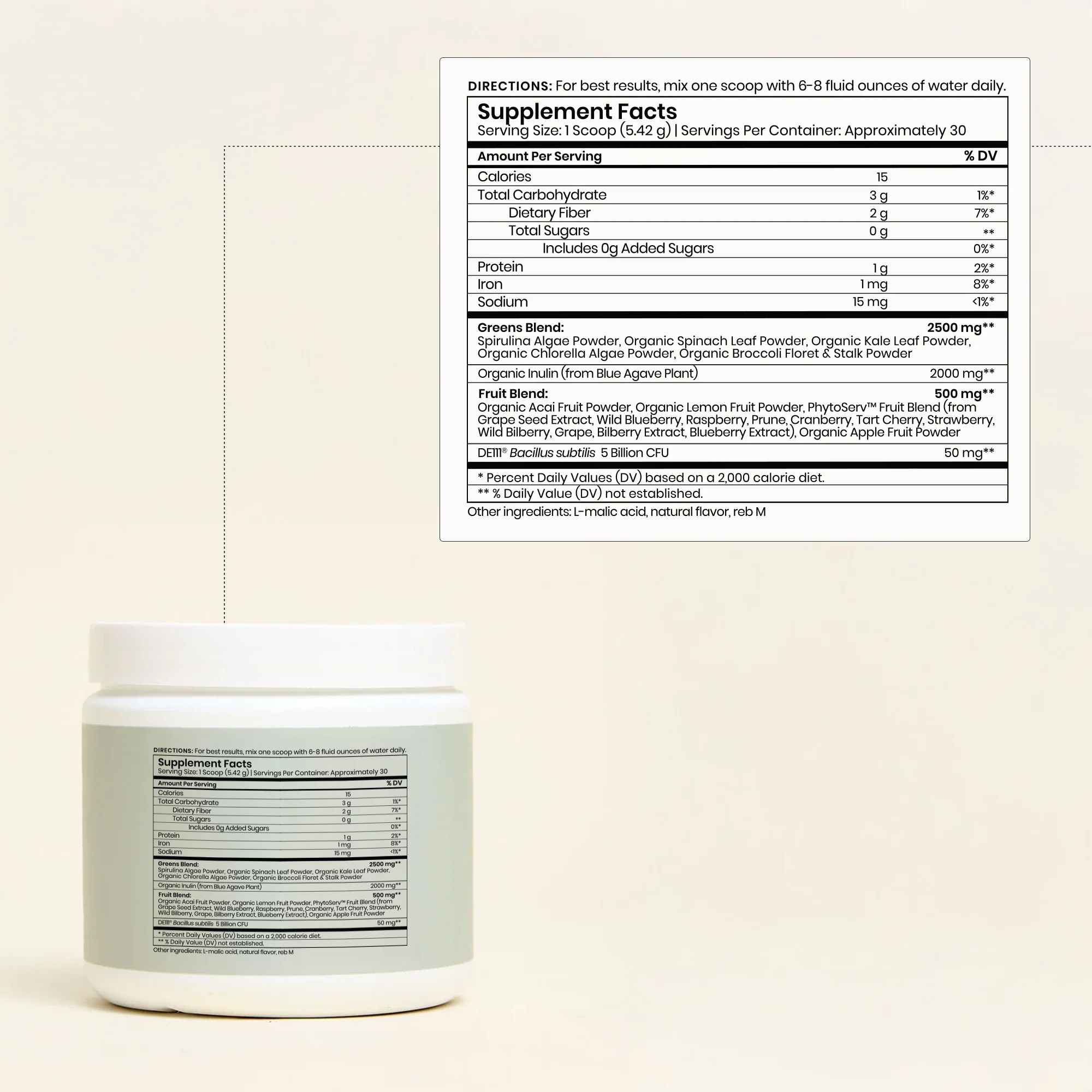 Synbiotic Greens Powder - Image 4